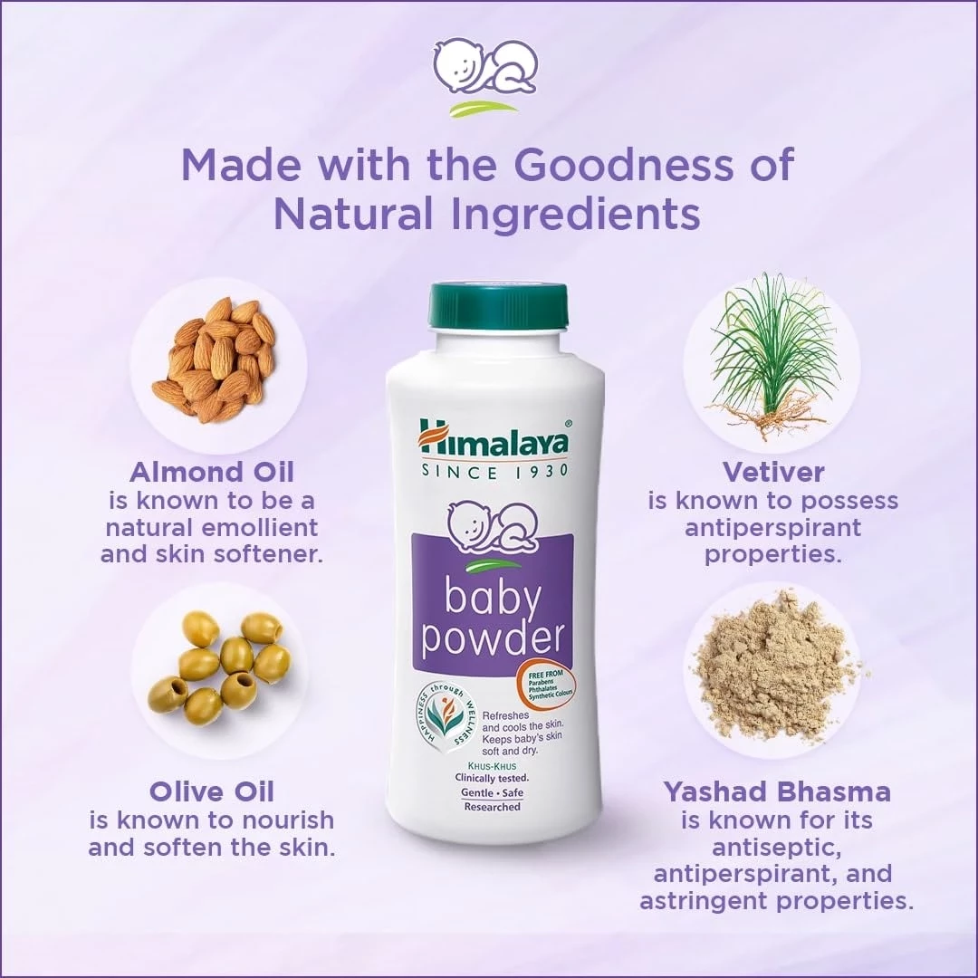 Himalaya Herbals - Baby Powder, 200 g-3.webp